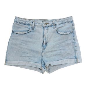 Wild Fable Highest Rise Shorts Light Wash Rolled Hem Size 12 | 31R